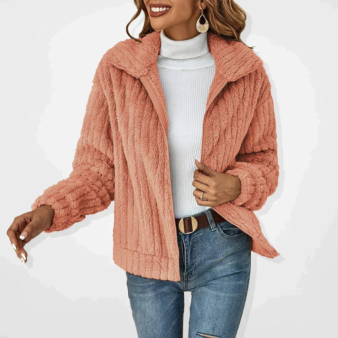 Amelia | Elegant Fur Jacket