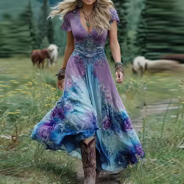 Chasie | Tailored Floral Dress