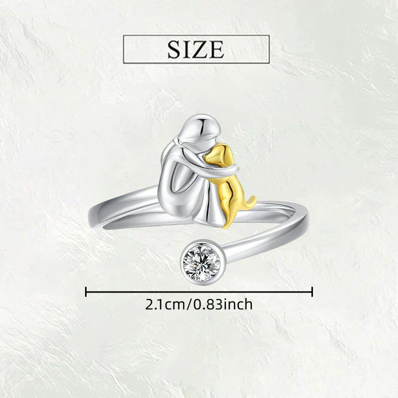 Vesporra | Dog Icon Ring