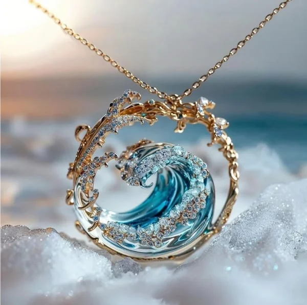 Eternal Wave Necklace