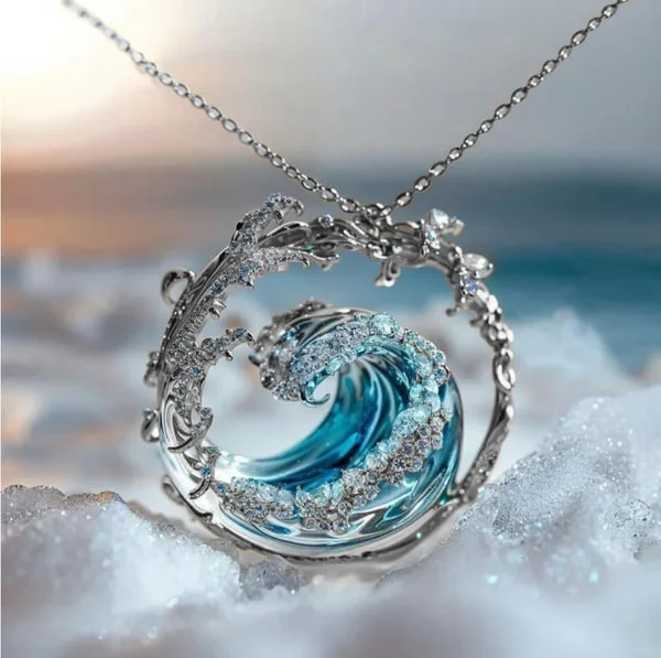 Eternal Wave Necklace