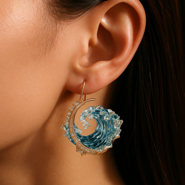 Azure Tide Earrings
